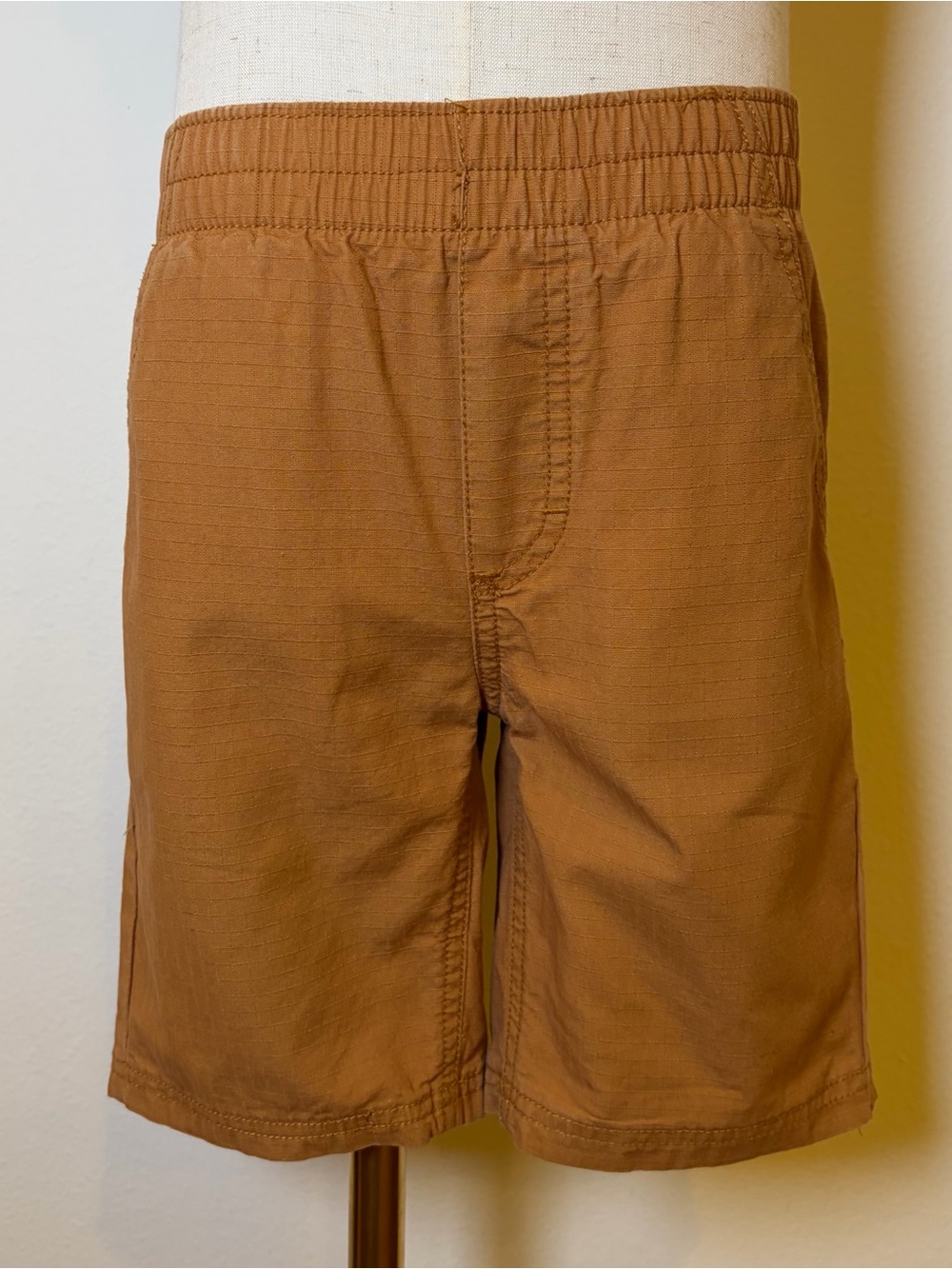 Timberland Boys Brown Ripstop Cotton Shorts Size 5